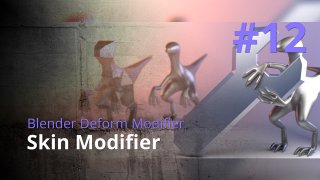 Blender Generate Modifier #12 - Skin Modifier
