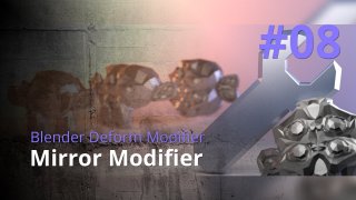 Blender Generate Modifier #08 - Mirror Modifier