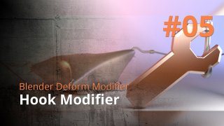 Blender Deform Modifier #05 - Hook Modifier